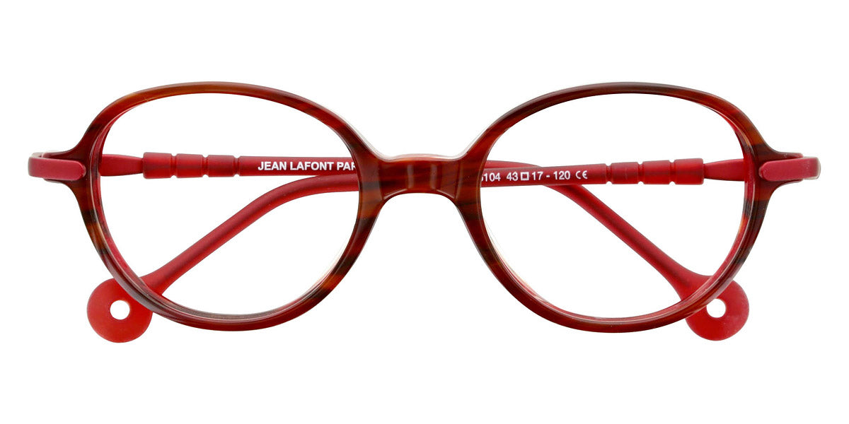 Lafont® Ice-Cream LAF ICE CREAM 6104 43 - Red 6104 Eyeglasses