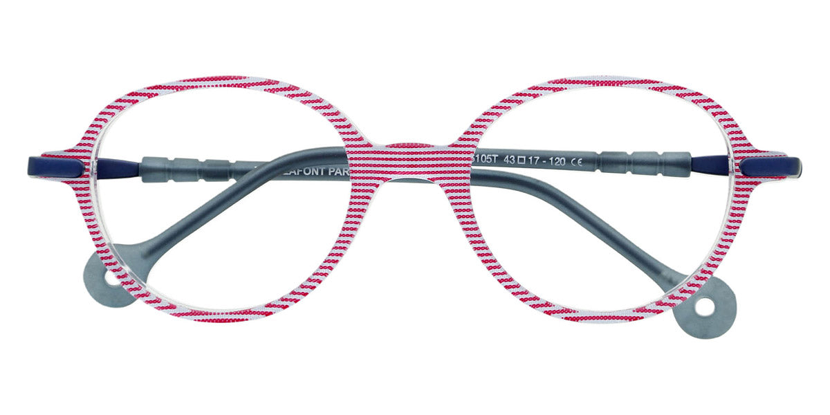 Lafont® Ice-Cream LAF ICE CREAM 6105T 43 - Red 6105T Eyeglasses