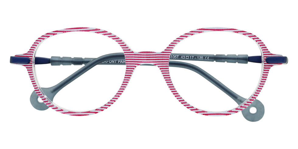 Lafont® Ice-Cream LAF ICE CREAM 6105T 43 - Red 6105T Eyeglasses