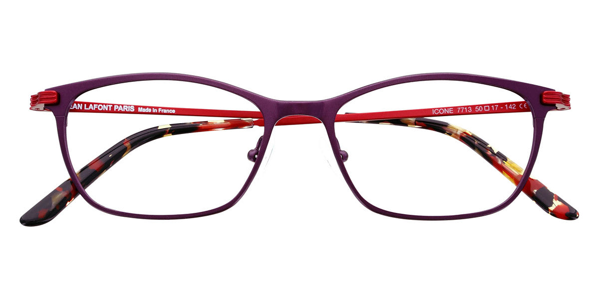 Lafont® Icone LF ICONE 7713 50 - Purple 7713  Eyeglasses 