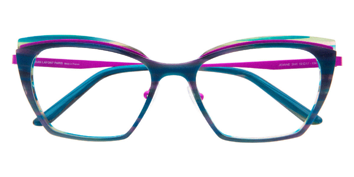 Lafont® Jeanne LAF JEANNE 3141 52 - Blue 3141 Eyeglasses