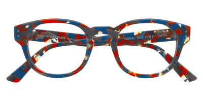 Lafont® Nerval LAF NERVAL 3203 47 - Blue 3203 Eyeglasses