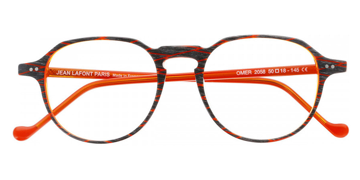 LaFont® Omer LAF OMER 2058 50 - Gray 2058 Eyeglasses
