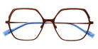Lafont® One-Step LAF ONE STEP 5536 54 - Brown Eyeglasses
