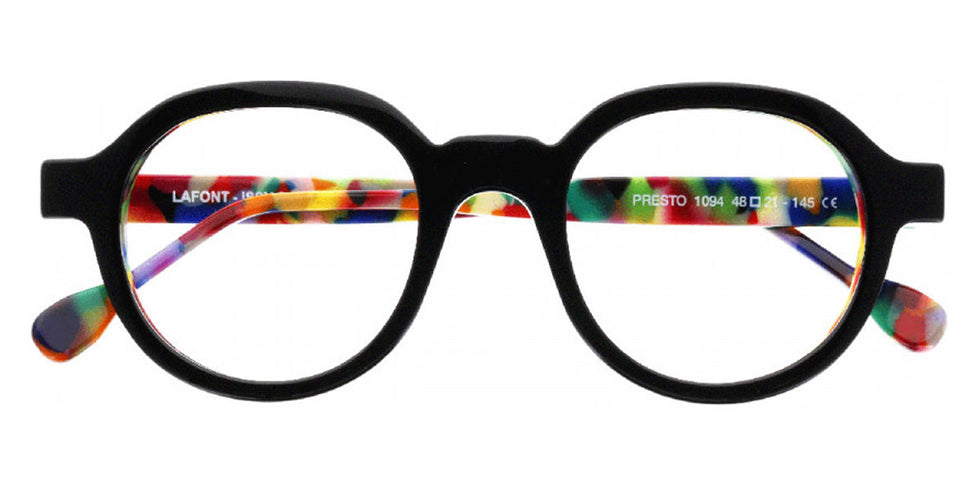 LaFont® Presto LAF POP 4070E 50 - Black 1094 Eyeglasses