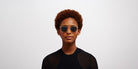 Mykita® LAHTI MYK LAHTI C101 Matte Champagne/Glossy Gold / Polarized Pro Hi-Con Grey 50 - C101 Matte Champagne/Glossy Gold / Polarized Pro Hi-Con Grey Sunglasses