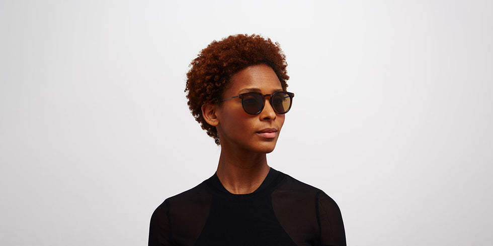 Mykita® LAHTI MYK LAHTI C86 Zanzibar/Mocca / Polarized Pro Amber Brown 50 - C86 Zanzibar/Mocca / Polarized Pro Amber Brown Sunglasses
