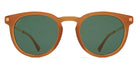 Mykita® LAHTI MYK LAHTI C99 Brown Dark Brown/Glossy Gold / Polarized Pro Green 15 50 - C99 Brown Dark Brown/Glossy Gold / Polarized Pro Green 15 Sunglasses