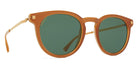 Mykita® LAHTI MYK LAHTI C99 Brown Dark Brown/Glossy Gold / Polarized Pro Green 15 50 - C99 Brown Dark Brown/Glossy Gold / Polarized Pro Green 15 Sunglasses
