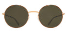 Mykita® LALE MYK LALE Champagne Gold/Black / Raw Green Solid 50 - Champagne Gold/Black / Raw Green Solid Sunglasses