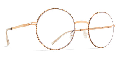 Mykita® LALE MYK LALE Champagne Gold/Black 50 - Champagne Gold/Black Eyeglasses