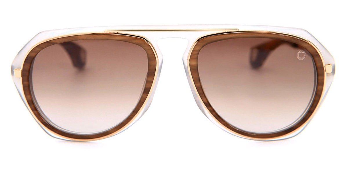 Blake Kuwahara® LAUTNER SUN BLK LAUTNER SUN LIGHT BROWN HORN 55 - LIGHT BROWN HORN Sunglasses