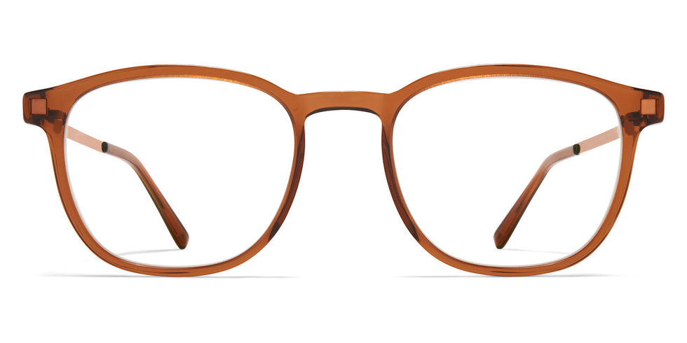Mykita® LAVRA MYK LAVRA C73 Topaz/Shiny Copper 49 - C73 Topaz/Shiny Copper Eyeglasses