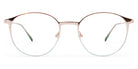 Götti® Leach GOT OP Leach RSM 49 - Rose/Sky Metallic Shiny Eyeglasses