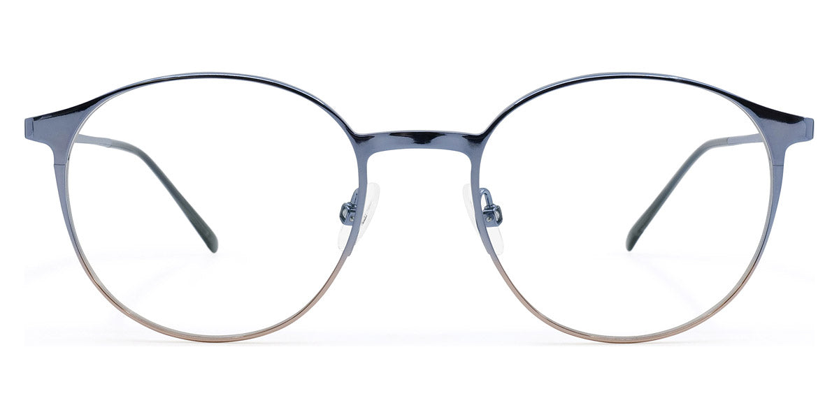 Götti® Leach GOT OP Leach VBM 49 - Violetblue/Bronze Metallic Shiny Eyeglasses