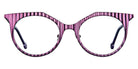 L.A.Eyeworks® LEAN-TO LA LEAN-TO 463 51 - Deep Eggplant Satin Eyeglasses