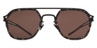 Mykita® LEELAND MYK LEELAND A16 Black/Antigua / Brown Solid 50 - A16 Black/Antigua / Brown Solid Sunglasses