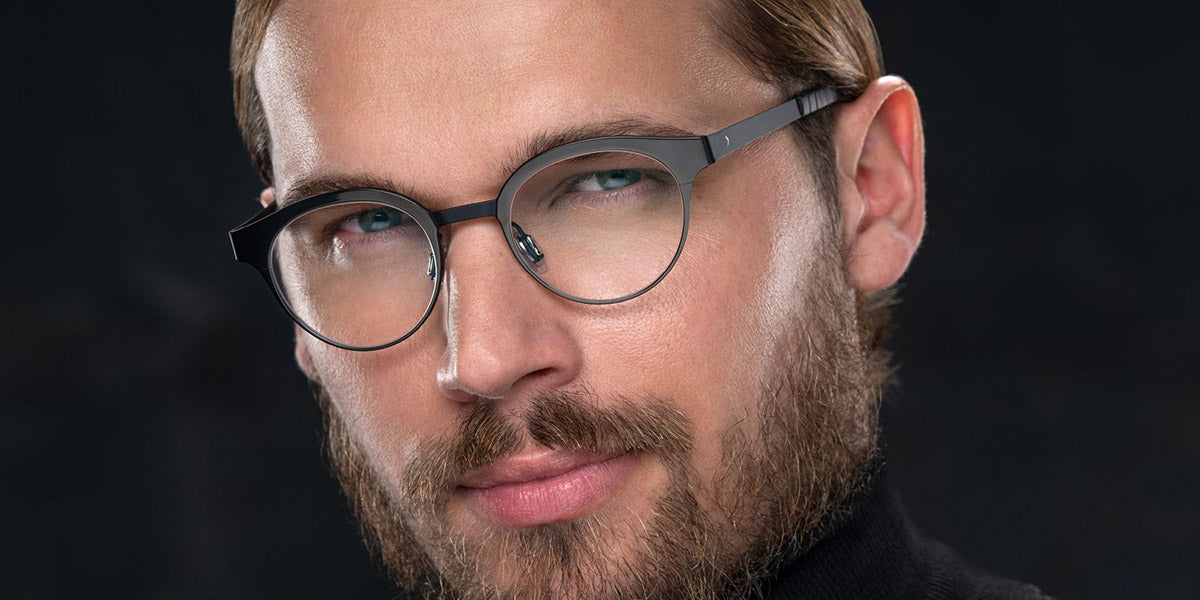 Blackfin® LEESBURG BLF LEESBURG 1513 47 - Black Gold/Black Eyeglasses