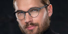 Blackfin® LEESBURG BLF LEESBURG 1513 47 - Black Gold/Black Eyeglasses