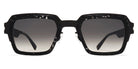 Mykita® LENNON MYK LENNON A50 Black/Black Havana / Raw Black Gradient 50 - A50 Black/Black Havana / Raw Black Gradient Sunglasses