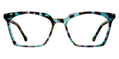 L.A.Eyeworks® LEVI LA LEVI 380 51 - Green Dapples Eyeglasses