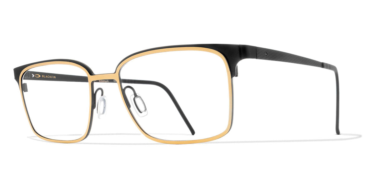 Blackfin® LEXINGTON BLF LEXINGTON 900 51 - Black/Yellow Gold Eyeglasses