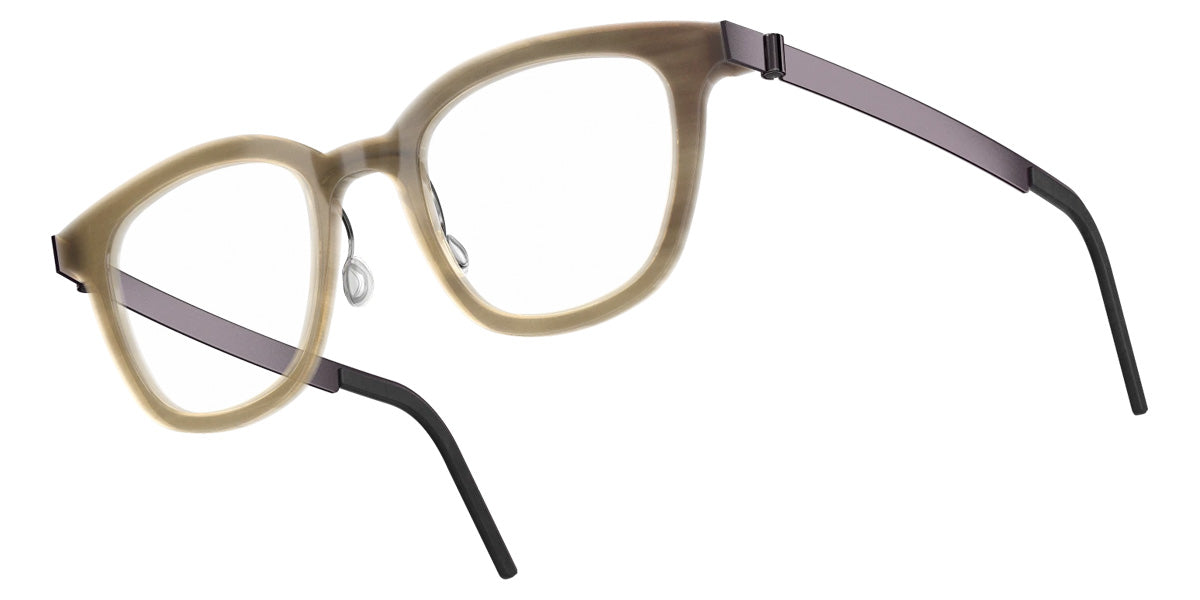Lindberg® Buffalo Horn™ 1862 Eyeglasses - H16 PU14