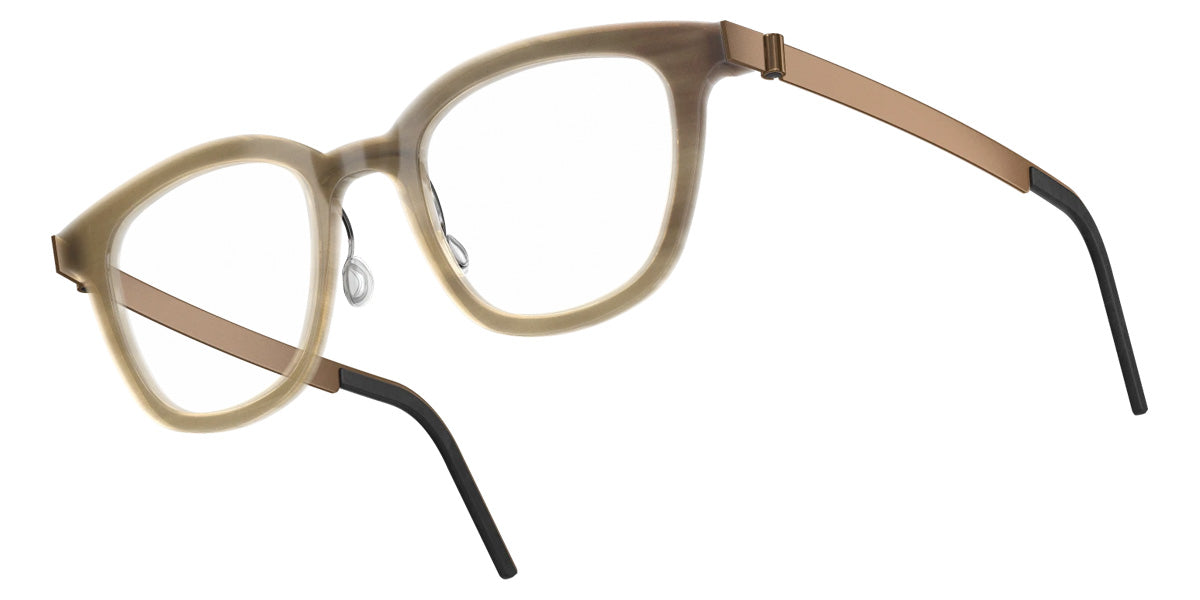 Lindberg® Buffalo Horn™ 1862 Eyeglasses - H16 PU15
