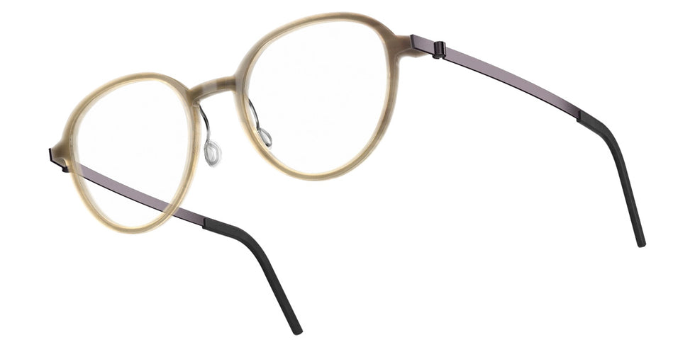 Lindberg® Buffalo Horn™ 1863 Eyeglasses - H16 PU14