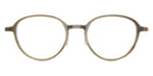 Lindberg® Buffalo Horn™ 1863 Eyeglasses - H16 PU15