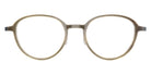 Lindberg® Buffalo Horn™ 1863 Eyeglasses - H16 U16