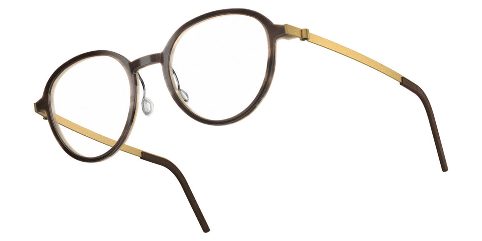 Lindberg® Buffalo Horn™ 1863 Eyeglasses - H18 GT