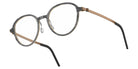 Lindberg® Buffalo Horn™ 1863 Eyeglasses - HTE26 PU15