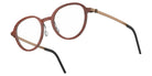 Lindberg® Buffalo Horn™ 1863 Eyeglasses - WD13 PU15