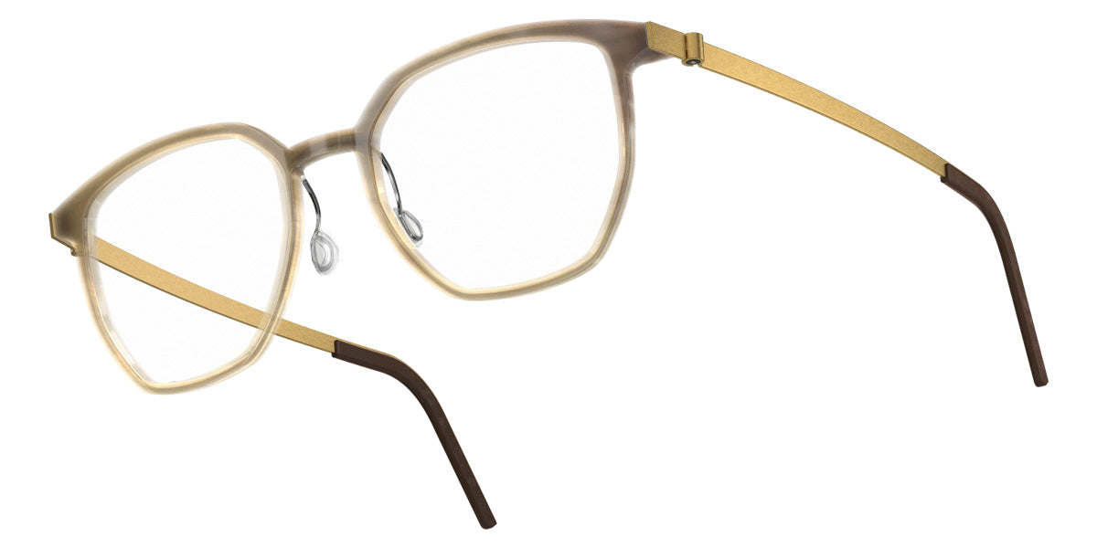 Lindberg® Buffalo Horn™ 1864 Eyeglasses - H16 GT