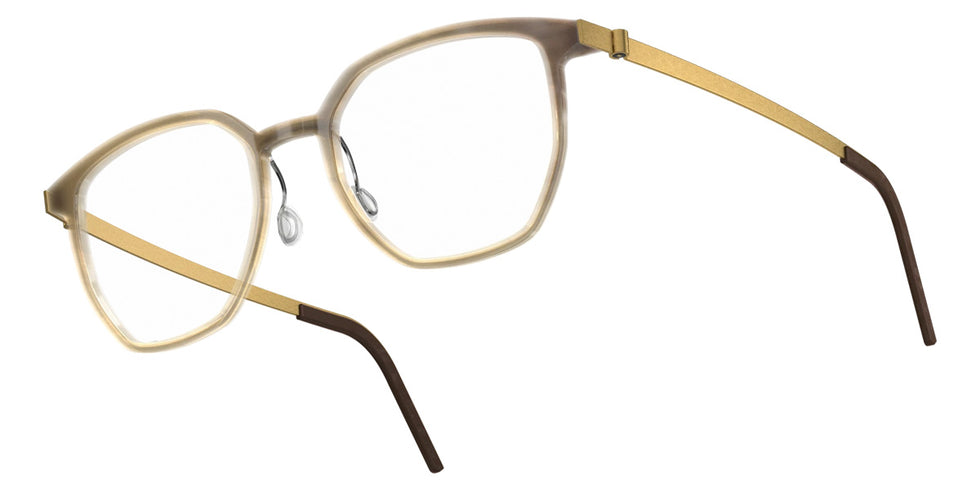Lindberg® Buffalo Horn™ 1864 Eyeglasses - H16 GT