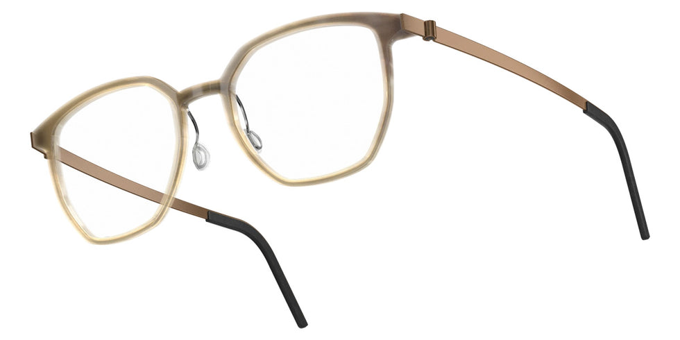 Lindberg® Buffalo Horn™ 1864 Eyeglasses - H16 PU15