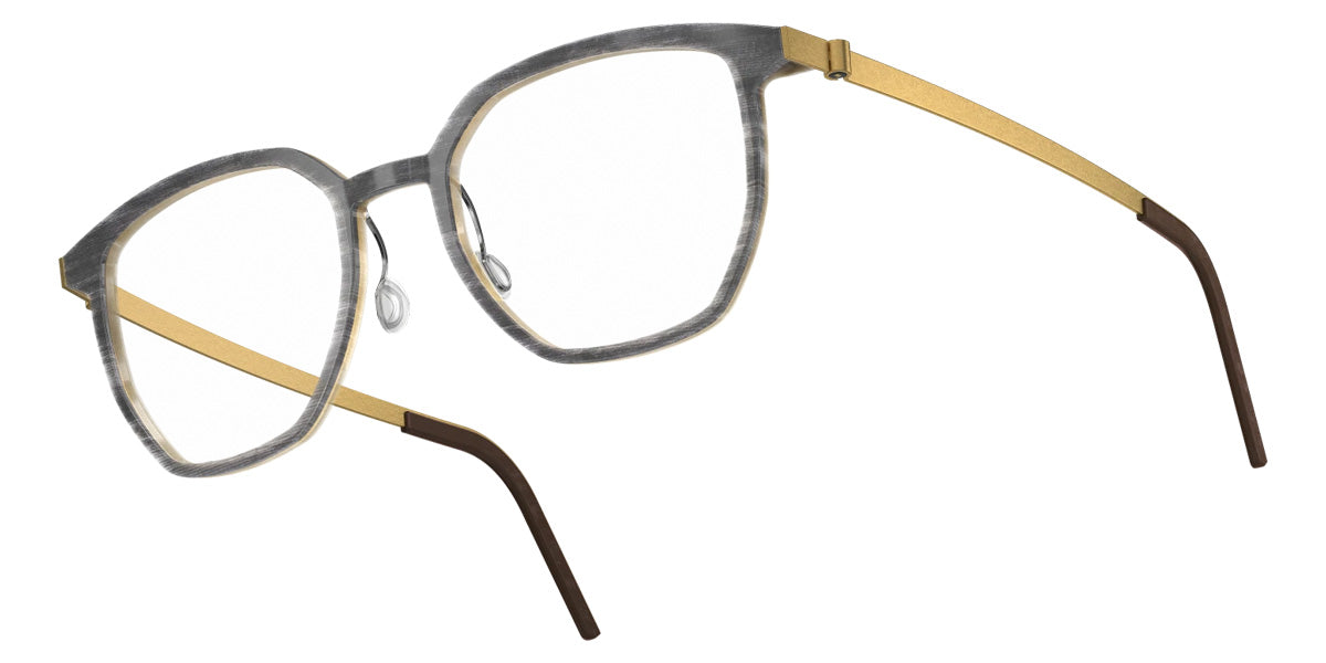 Lindberg® Buffalo Horn™ 1864 Eyeglasses - HTE26 GT