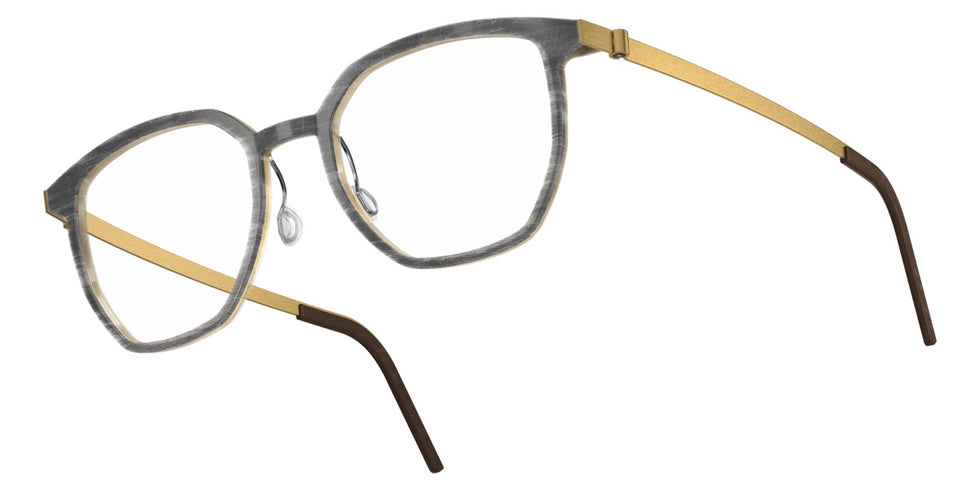 Lindberg® Buffalo Horn™ 1864 Eyeglasses - HTE26 GT