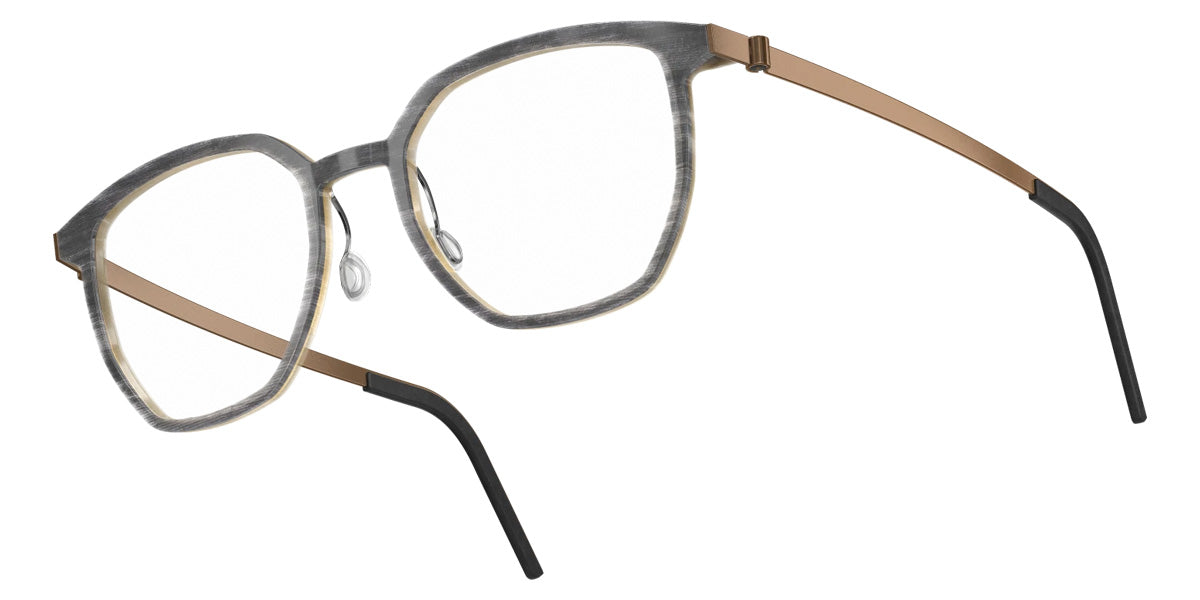 Lindberg® Buffalo Horn™ 1864 Eyeglasses - HTE26 PU15