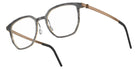 Lindberg® Buffalo Horn™ 1864 Eyeglasses - HTE26 PU15