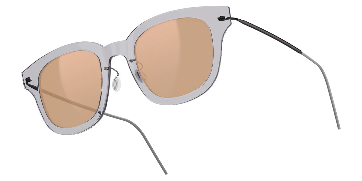 Lindberg® Sun Titanium™ 8337 Sunglasses - SL54 - Rose Gold Mirror/Gray C07-PU9