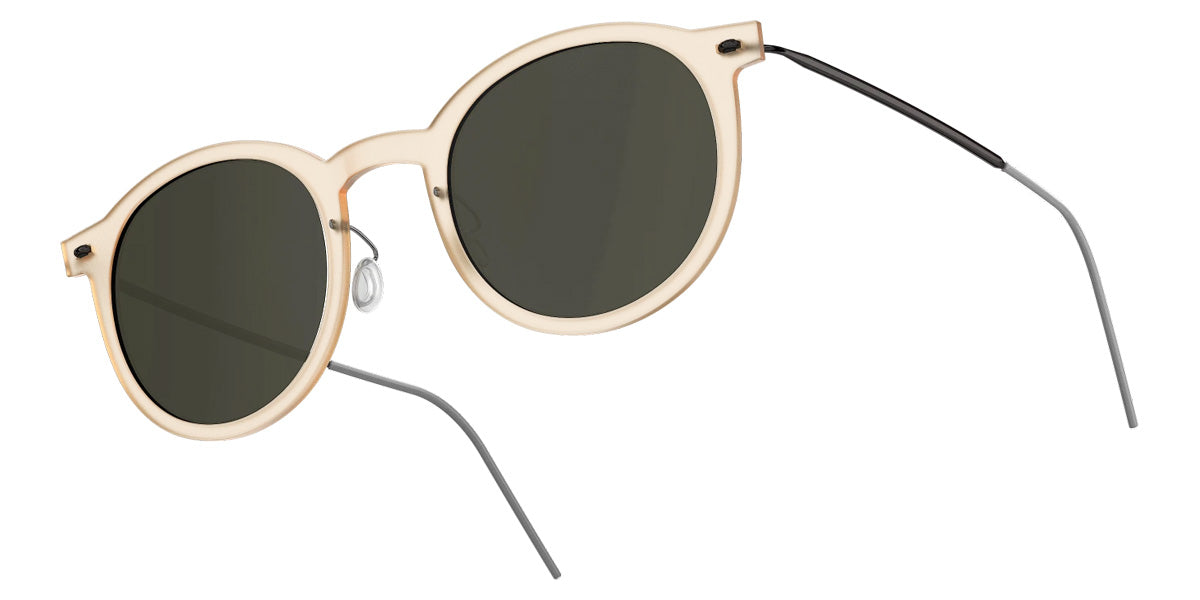 Lindberg® Sun Titanium™ 8338 Sunglasses - SL102 - Gray/Green C21M-PU9