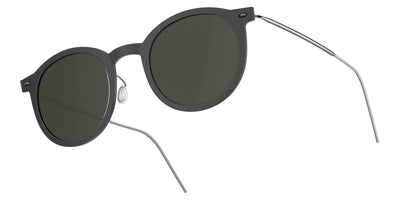 Lindberg® Sun Titanium™ 8338 Sunglasses - SL102 - Gray/Green D16-P10