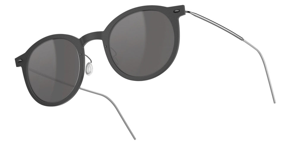 Lindberg® Sun Titanium™ 8338 Sunglasses - SL49 - Light Silver Mirror/Gray D16-P10