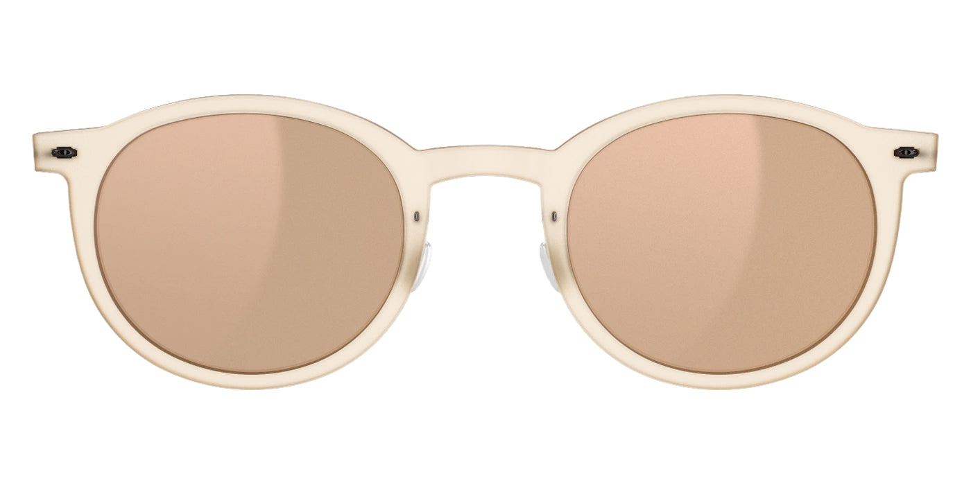 Lindberg® Sun Titanium™ 8338 Sunglasses - SL54 - Rose Gold Mirror/Gray C21M-PU9