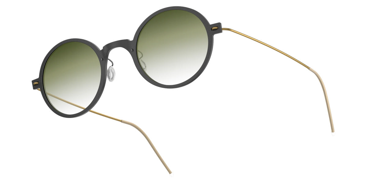 Lindberg® Sun Titanium™ 8339 Sunglasses - SL103 - Gray/Green Gradient D16-GT