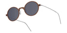 Lindberg® Sun Titanium™ 8339 Sunglasses - SL107 - Gray/Purple C02M-P10