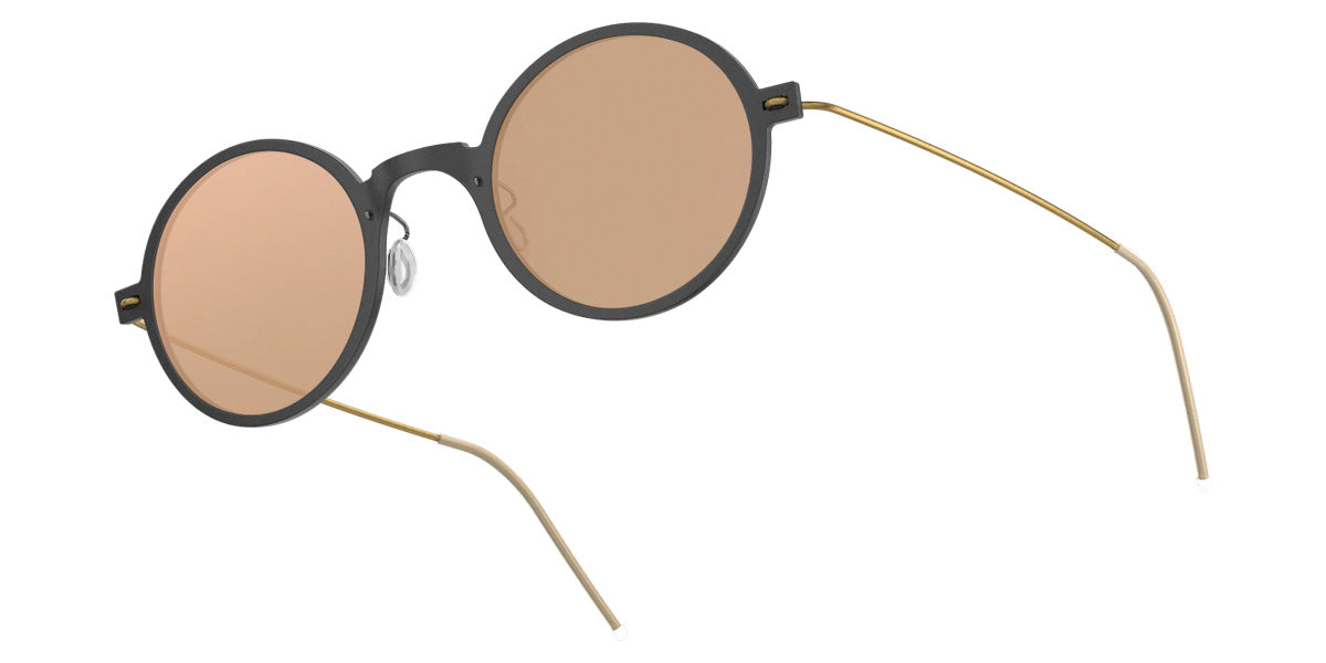 Lindberg® Sun Titanium™ 8339 Sunglasses - SL54 - Rose Gold Mirror/Gray D16-GT