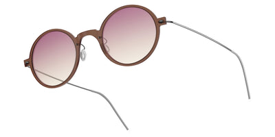 Lindberg® Sun Titanium™ 8339 Sunglasses - SL62 - Bordeaux/Pearl Gradient C02M-P10